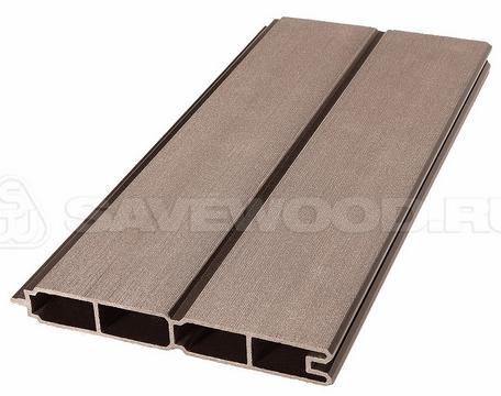 Заборный профиль из ДПК Savewood SW Agger матовый терракот купить в Белгороде