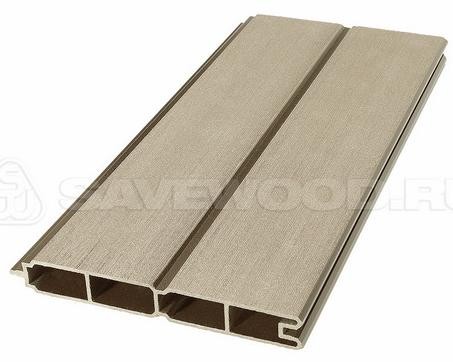 Заборный профиль из ДПК Savewood SW Agger матовый тик купить в Белгороде