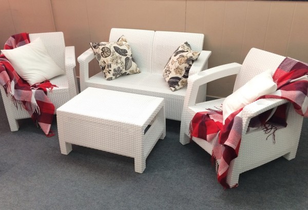 Комплект Yalta Terrace Set белый купить в Белгороде