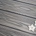 Террасная доска из ДПК Terrapol Смарт 3D Полнотелая без паза Черное дерево купить в Белгороде