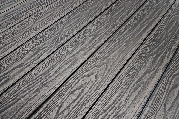 Террасная доска из ДПК Terrapol Смарт 3D Полнотелая без паза Черное дерево купить в Белгороде