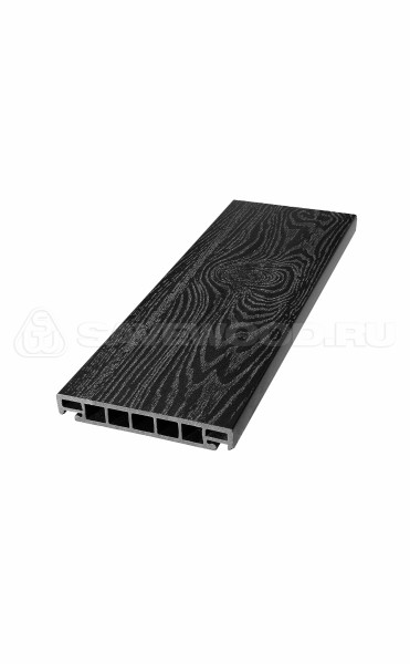 Террасная доска из ДПК SW Salix (S) (T) черный купить в Белгороде