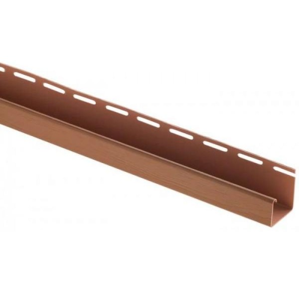 J-профиль Люкс Крашенный, T-15, ВН, Cветлый Дуб купить в Белгороде