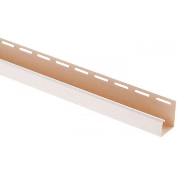 J-профиль Люкс Крашенный, T-15, ВН, Белый купить в Белгороде