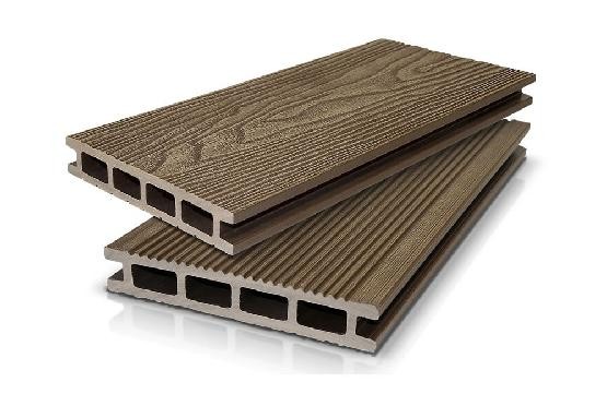 Террасная доска 3D GardenParkett мелкий вельвет Светло-коричневый купить в Белгороде