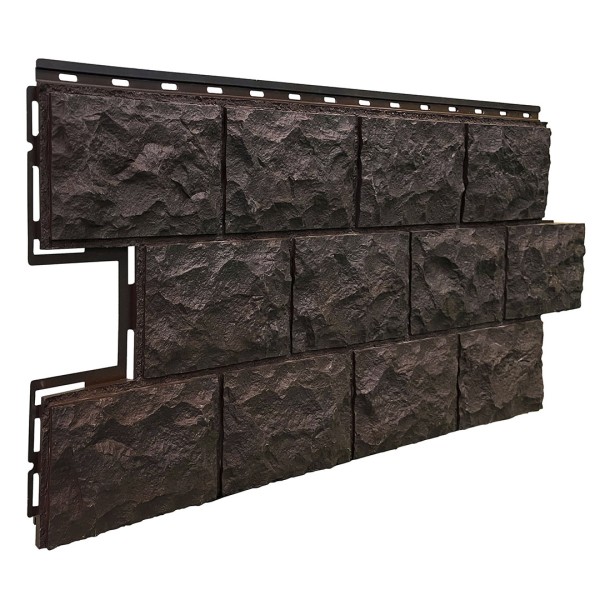 Фасайдинг Серия «Доломит» Тёмно Коричневый купить в Белгороде