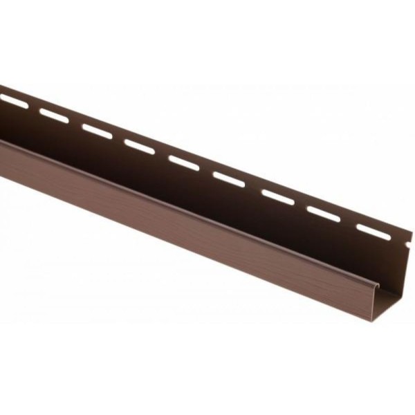 J-профиль Люкс Крашенный, T-15, ВН, Тёмный Орех купить в Белгороде