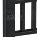 Комплект крышка/юбка для столба SEQUOIA BLACK купить в Белгороде