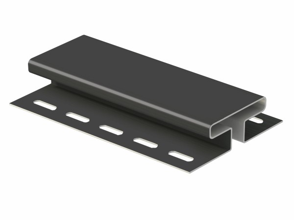 H-планка Ю-пласт Классика графитовая купить в Белгороде