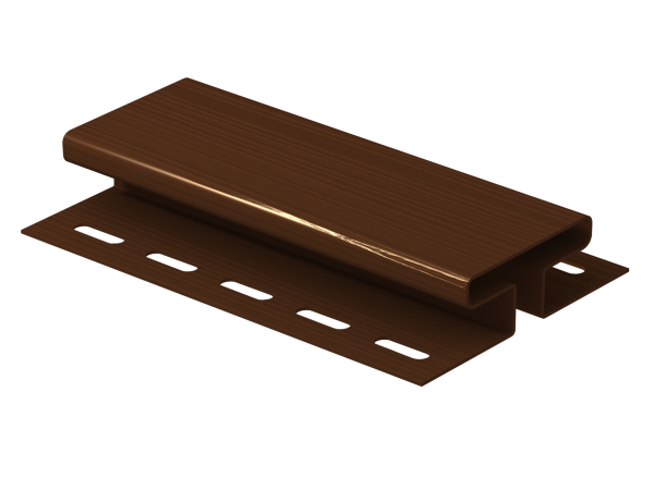 H-планка Ю-пласт Классика коричневая купить в Белгороде