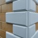 Угол Наружный к Фасадным Термопанелям Доломит Дагестанский Камень 400 мм Белый купить в Белгороде