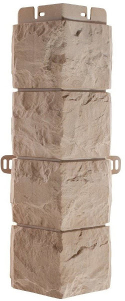 Фасадная панель Наружный угол фагот (талдомский), 0,45 х 0,13м (н) купить в Белгороде