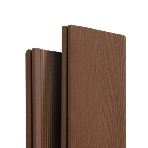 Террасная доска Ecodecking Экстра 3D полнотелая Шоколад купить в Белгороде