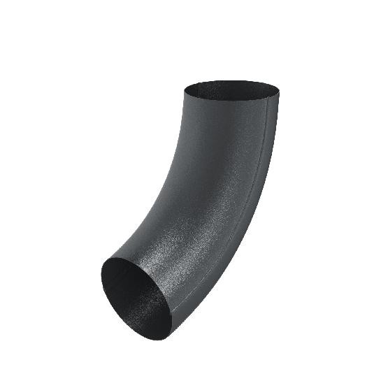 Водосток Aquasistem, Система 125/90 - Колено трубы RR 23 Маренго matt купить в Белгороде