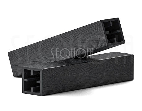 Столб SEQUOIA Evolution 3D WOOD BLACK купить в Белгороде