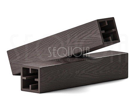 Столб SEQUOIA Evolution 3D WOOD BROWN купить в Белгороде