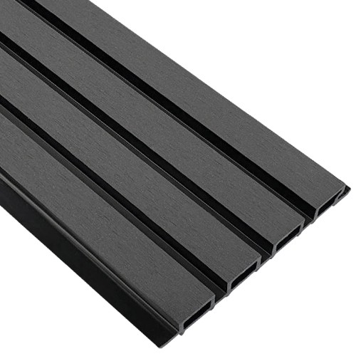 Фасадная реечная панель EasyDecking Wood-X 219х26 Черное дерево купить в Белгороде