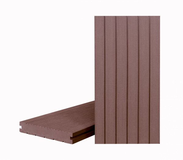 Террасная доска Классик Орех Милано (полнотелая с пазом) купить в Белгороде