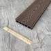 Террасная доска из ДПК  Latitudo Euro 3D 139х27 Шоколад купить в Белгороде