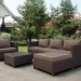 Комплект мебели AFINA плетеной из иск. ротанга YR821A Brown/Beige купить в Белгороде