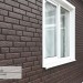 Фасадная панель Ю-Пласт Стоун Хаус Кирпич Коричневый купить в Белгороде