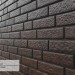 Фасадная панель Ю-Пласт Стоун Хаус Кирпич Коричневый купить в Белгороде