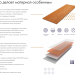 Фибросайдинг DECOVER 3600 x 190 x 8 мм Gray купить в Белгороде