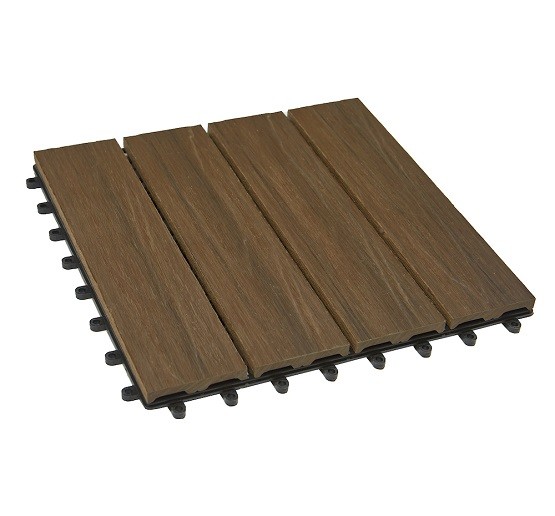 Садовый паркет дпк CM Garden Modern, 300х300 мм, PATINA BROWN (Патина коричневый) купить в Белгороде
