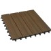 Садовый паркет дпк CM Garden Modern, 300х300 мм, PATINA BROWN (Патина коричневый) купить в Белгороде