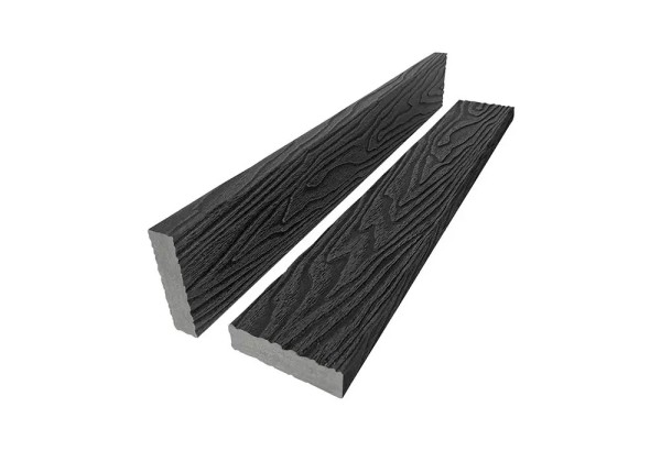 Брус лавочный 3D-тиснение 20х80 Графит купить в Белгороде