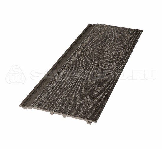 Сайдинг из дпк savewood sw-cedrus тангенциальный распил темно-коричневый купить в Белгороде