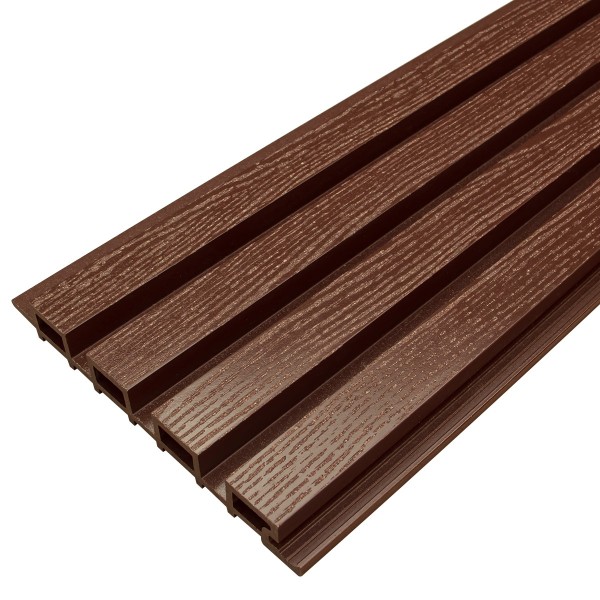 Фасадная доска из ДПК Faynag Wood Рейка Шоколад купить в Белгороде