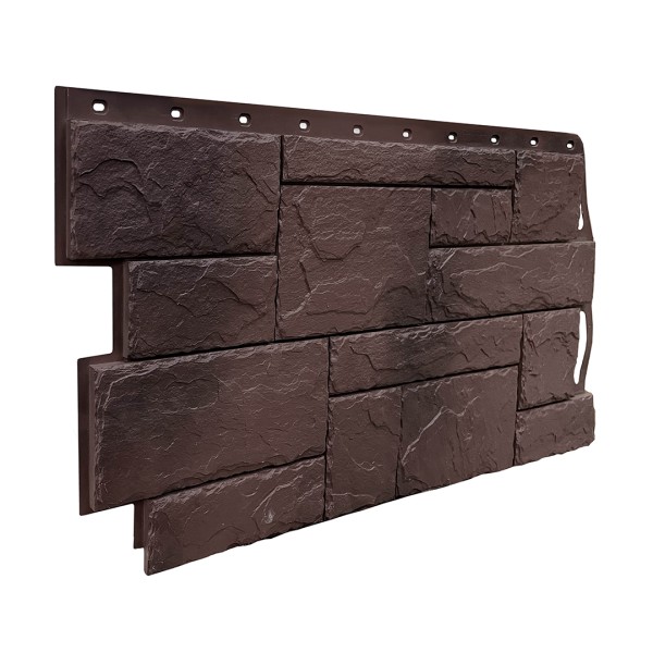 Фасадная панель FineBer, Камень Природный, Коричневый купить в Белгороде