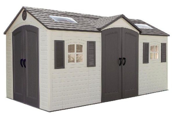Сарай пластиковый LifeTime 15x8 DD купить в Белгороде