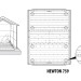 Сарай пластиковый Newton 759 купить в Белгороде