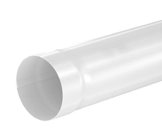 Водосток Aquasistem, система 150/100 - Труба водосточная 3.00м RAL 9003 Белый купить в Белгороде