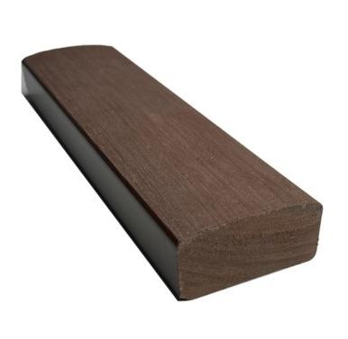 Лавочный брус Ecodecking Некст полнотелый брашированный 70х35 шоколад купить в Белгороде