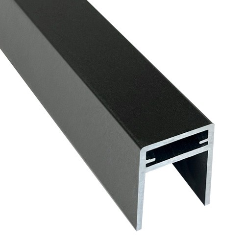 П-профиль Алюминиевый EasyDecking 35x25 Черное дерево купить в Белгороде