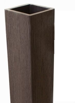 Столб опорный Woodvex Co-Extrusion Венге купить в Белгороде