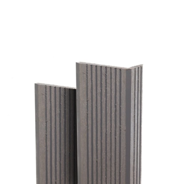 Угол торцевой Ecodecking Техно 70х35x3000 Серый купить в Белгороде