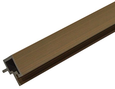 Угловой профиль CM Wall 3000х56х49мм цвет teak (тик) купить в Белгороде