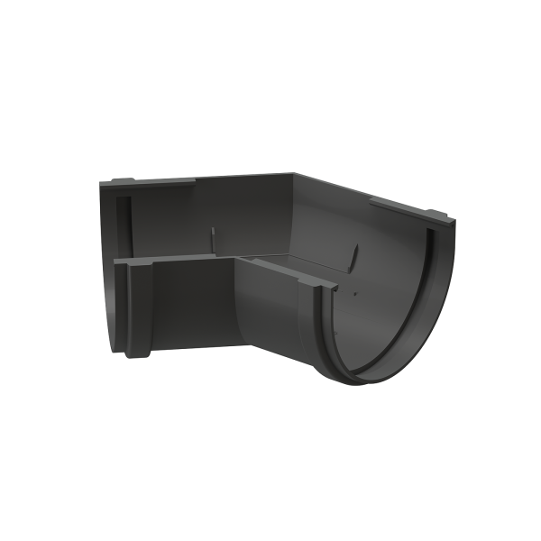 Угол желоба 135˚ Docke Premium Графит купить в Белгороде